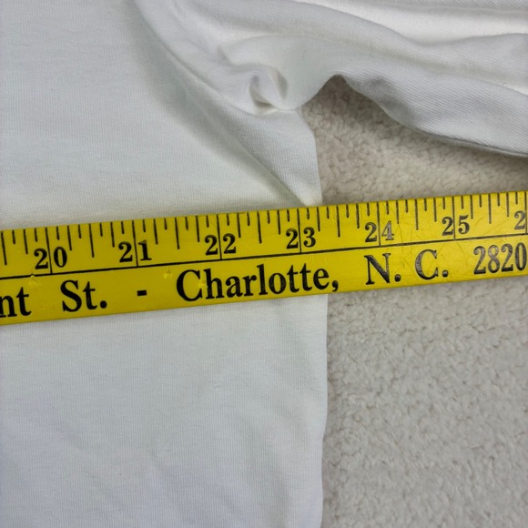 Jordan Flight T Shirt Mens XL White Never Say Never Limits Fear Long Sleeve - Picture 4 of 6